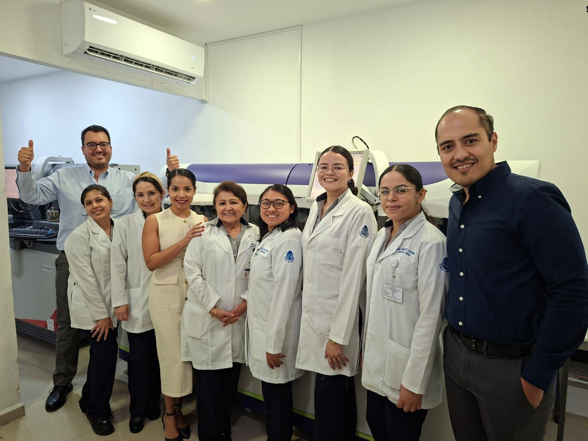 Instalación VITROS XT 7600 en Clínica de Mérida