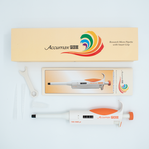 Accumax PRO VARIABLE Volume MicroPipette (100-1000 microlitros)