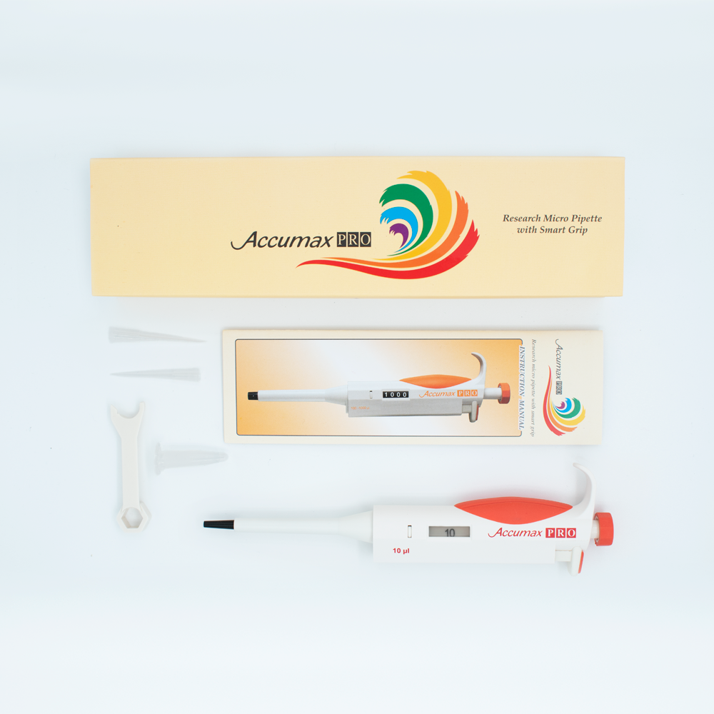 Accumax PRO Fix Volume MicroPipette (10 microlitros)