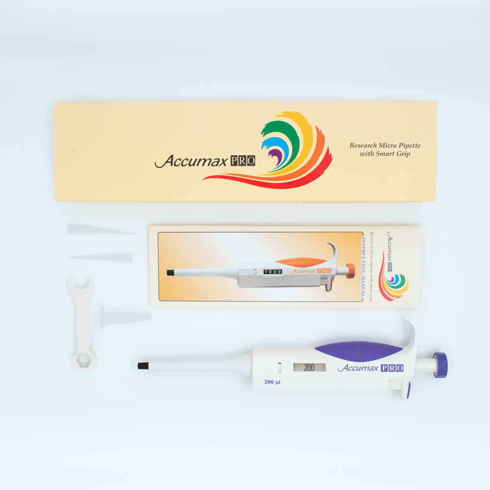 Accumax PRO Fix Volume MicroPipette (200 microlitros)