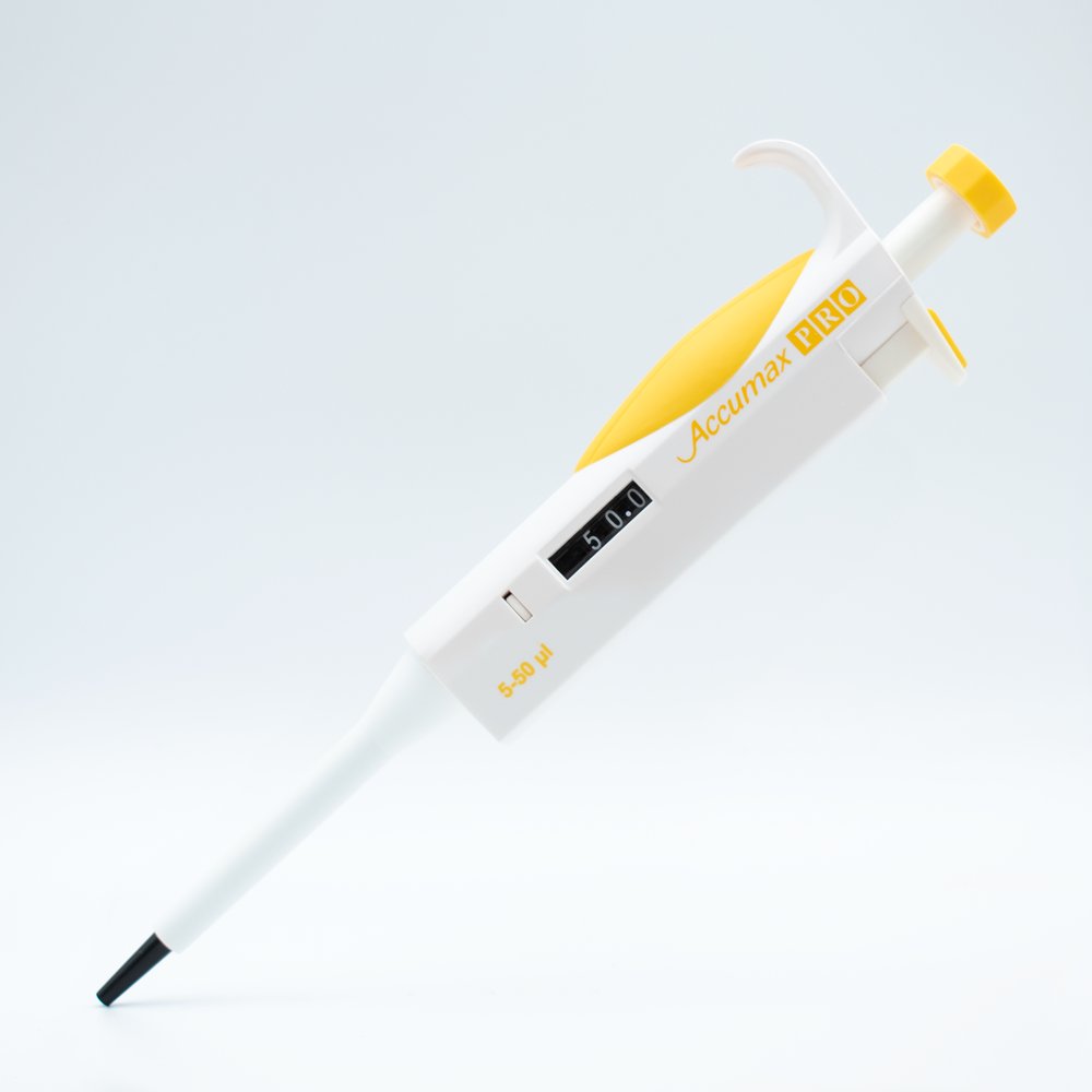 Accumax PRO VARIABLE Volume MicroPipette (5-50 microlitros)